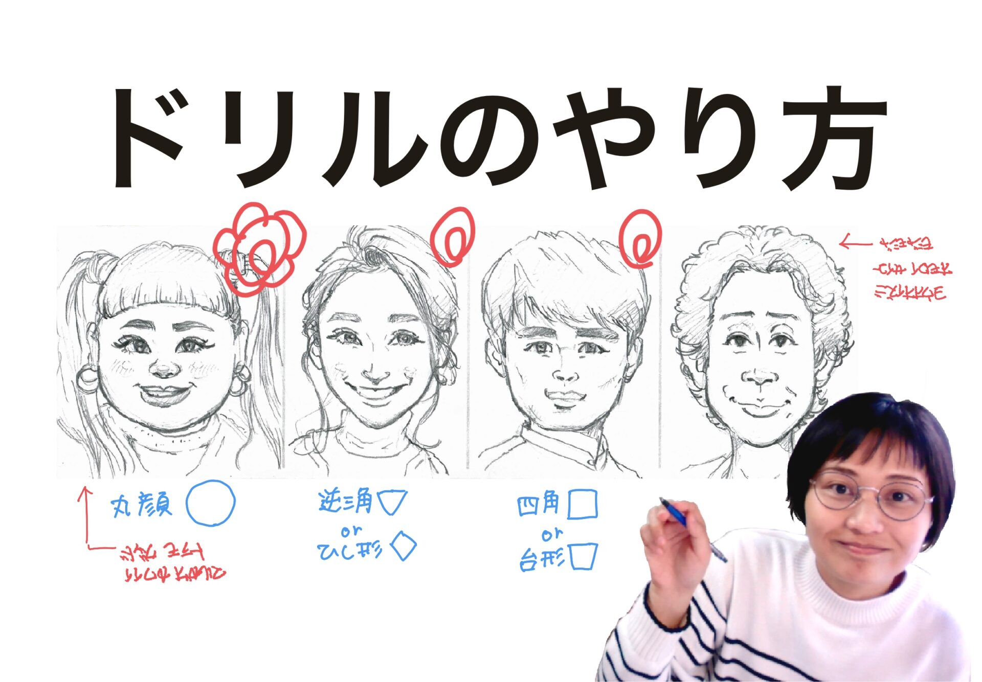 ドリルのやり方